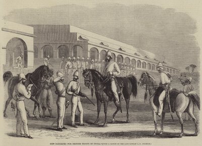 New Barracks for British Troops in India by George Francklin Atkinson